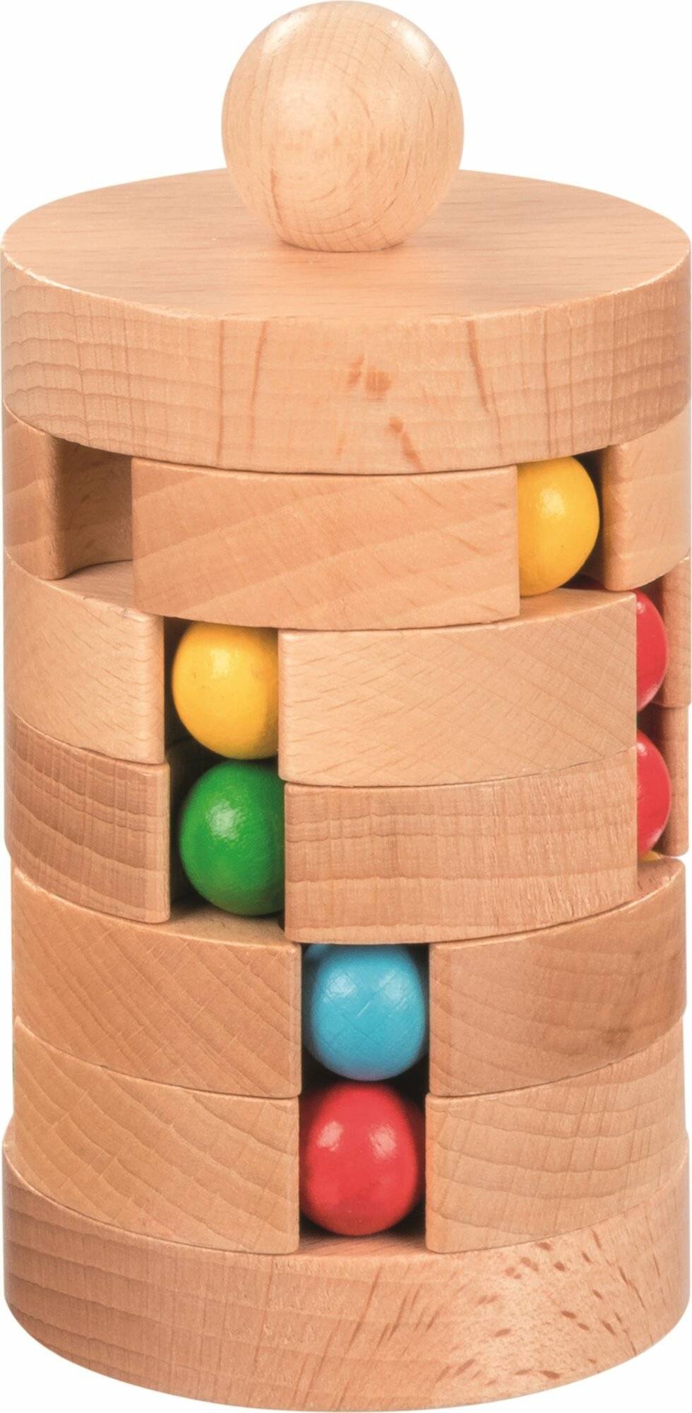 GOKI Holzpuzzle Kugelturm