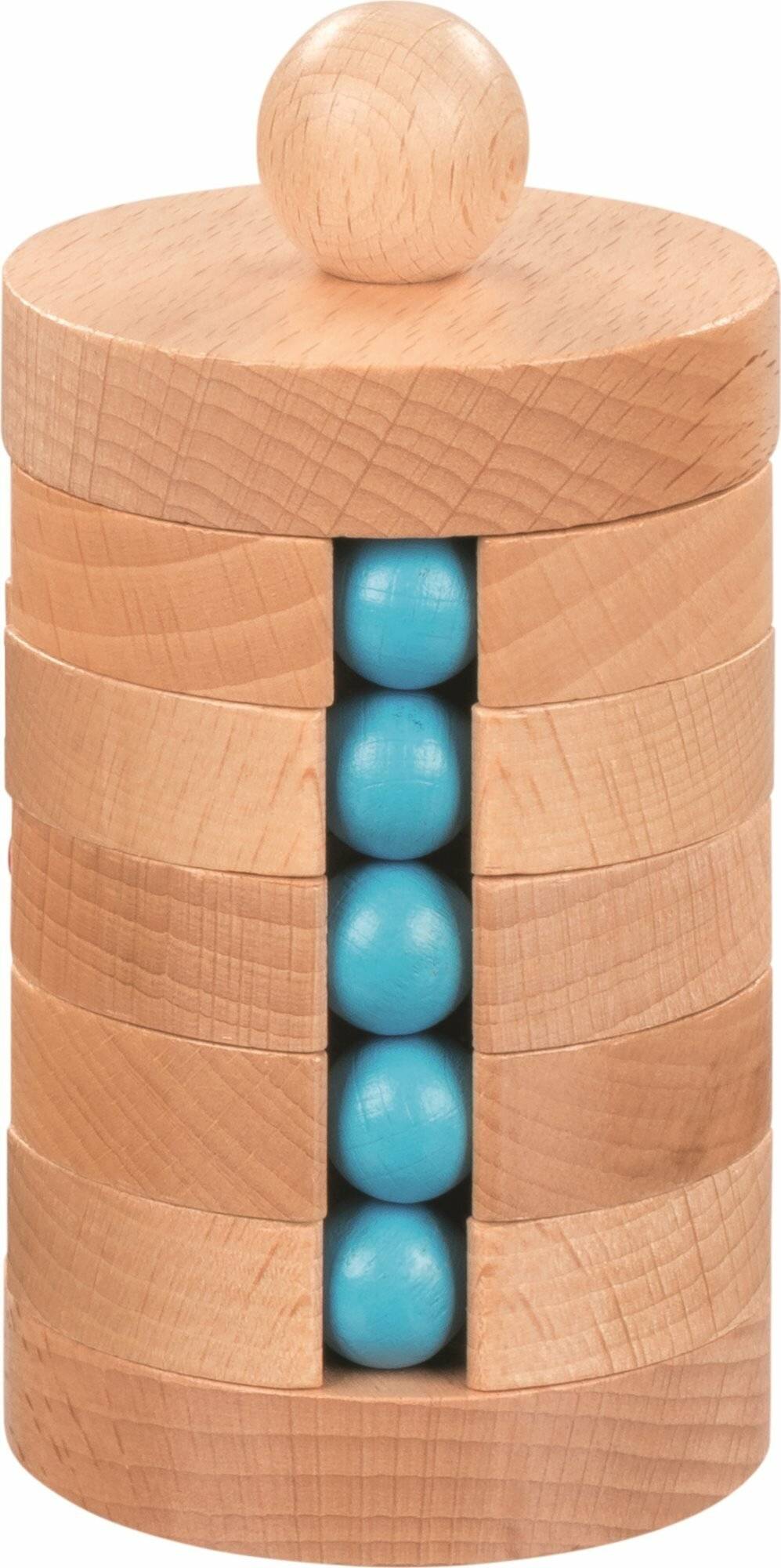 GOKI Holzpuzzle Kugelturm