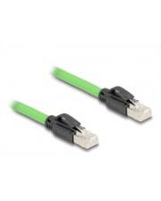 Delock RJ45 Netzwerkkabel Cat.6A Stecker zu SF/UTP schleppkettentauglich PUR TPU CAT 6a UTP