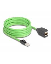 Delock RJ45 Netzwerk Verlängerungskabel Cat.6A Stecker zu Buchse SF/UTP CAT 6a UTP
