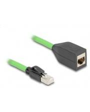 Delock RJ45 Netzwerk Verlängerungskabel Cat.6A Stecker zu Buchse SF/UTP CAT 6a UTP