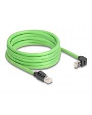 Delock RJ45 Netzwerkkabel Cat.6A Stecker zu oben gewinkelt SF/UTP