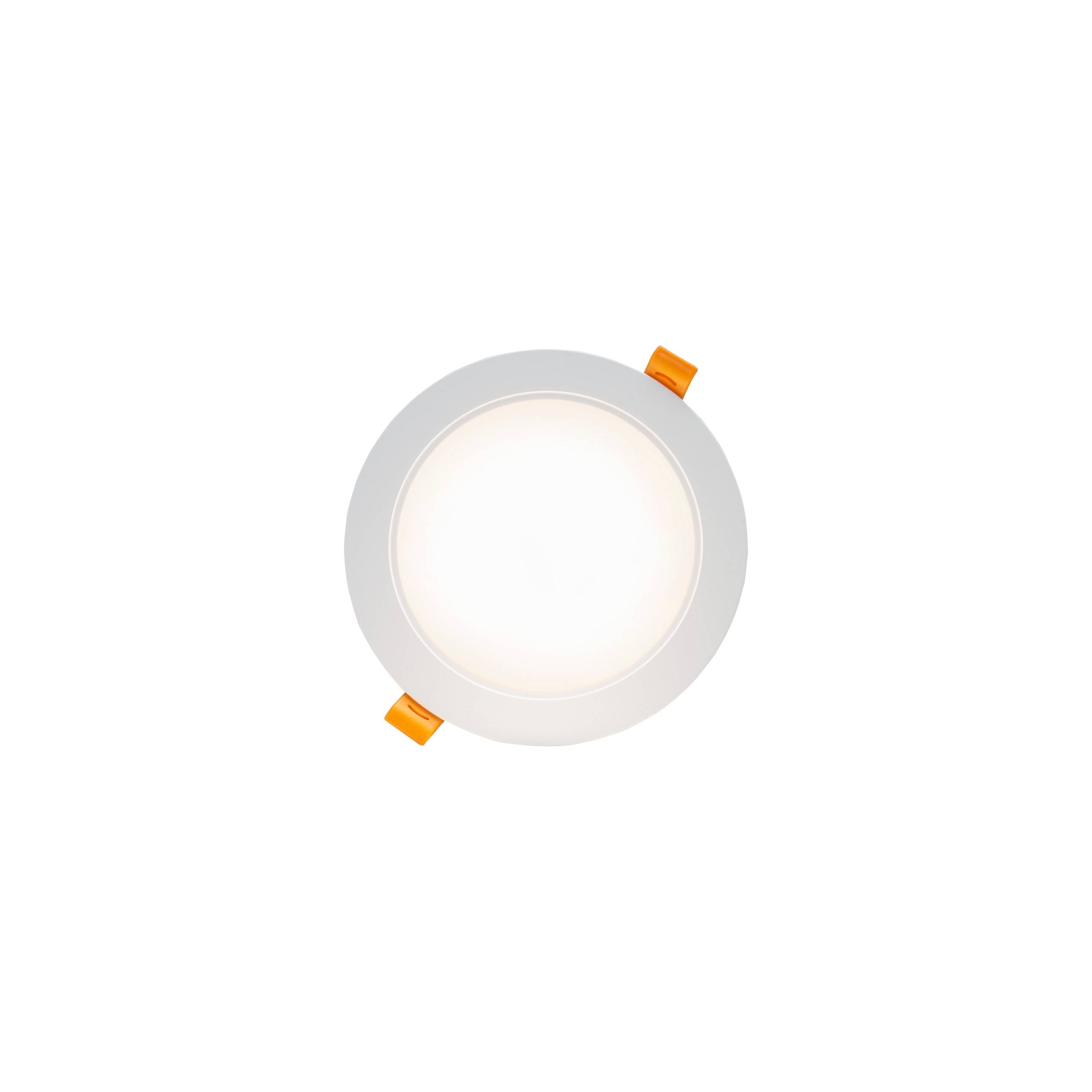 Spectrum LED Panel DURE 3 Einbauleuchte 12W rund 1500lm Badezimmerleuchte IP54 Warmweiß 3000K