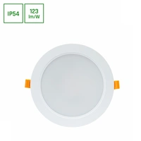 Spectrum LED Panel DURE 3 Einbauleuchte 18W rund 2200lm Badezimmerleuchte IP54 Neutralweiß 4000K Spectrum LED Panel DURE 3 Einbauleuchte 18W rund 2200lm Badezimmerleuchte IP54 Neutralweiß 4000K