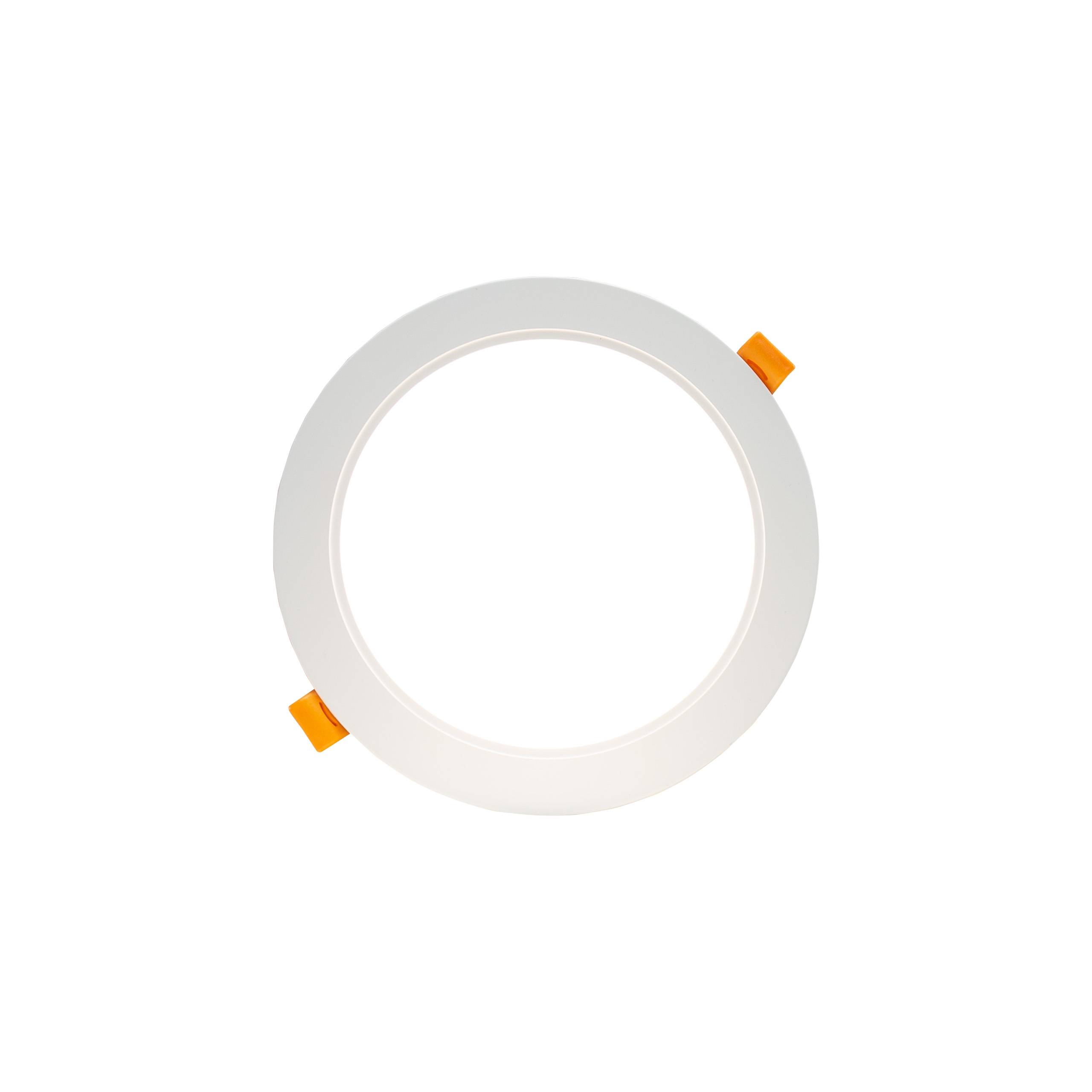 Spectrum LED Panel DURE 3 Einbauleuchte 18W rund 2200lm Badezimmerleuchte IP54 Neutralweiß 4000K