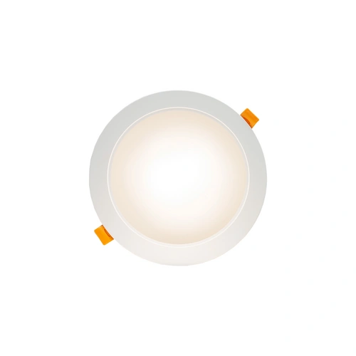 Spectrum LED Panel DURE 3 Einbauleuchte 18W rund 2200lm Badezimmerleuchte IP54 Warmweiß 3000K Spectrum LED Panel DURE 3 Einbauleuchte 18W rund 2200lm Badezimmerleuchte IP54 Warmweiß 3000K
