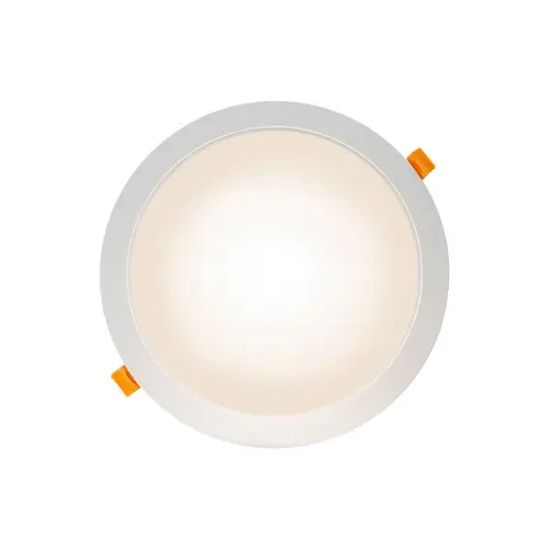 Spectrum LED Panel DURE 3 Einbauleuchte 24W rund 2900lm Badezimmerleuchte IP54 Warmweiß 3000K Spectrum LED Panel DURE 3 Einbauleuchte 24W rund 2900lm Badezimmerleuchte IP54 Warmweiß 3000K
