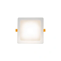 Spectrum LED Panel DURE 3 Einbauleuchte 18W eckig 2200lm Badezimmerleuchte IP54 Warmweiß 3000K Spectrum LED Panel DURE 3 Einbauleuchte 18W eckig 2200lm Badezimmerleuchte IP54 Warmweiß 3000K