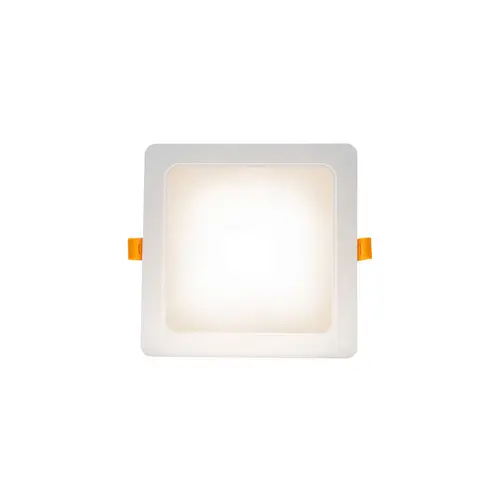 Spectrum LED Panel DURE 3 Einbauleuchte 18W eckig 2200lm Badezimmerleuchte IP54 Warmweiß 3000K Spectrum LED Panel DURE 3 Einbauleuchte 18W eckig 2200lm Badezimmerleuchte IP54 Warmweiß 3000K