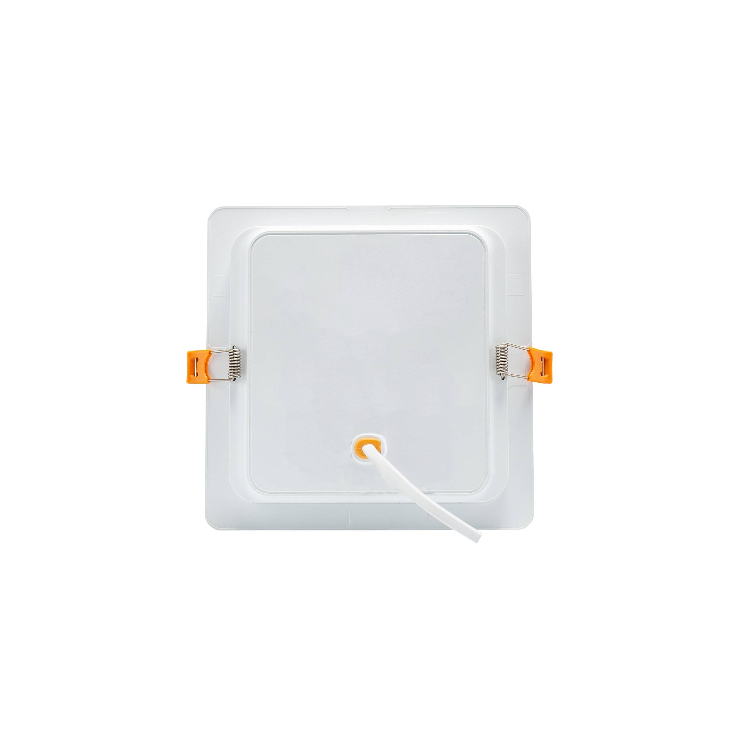 Spectrum LED Panel DURE 3 Einbauleuchte 18W eckig 2200lm Badezimmerleuchte IP54 Warmweiß 3000K