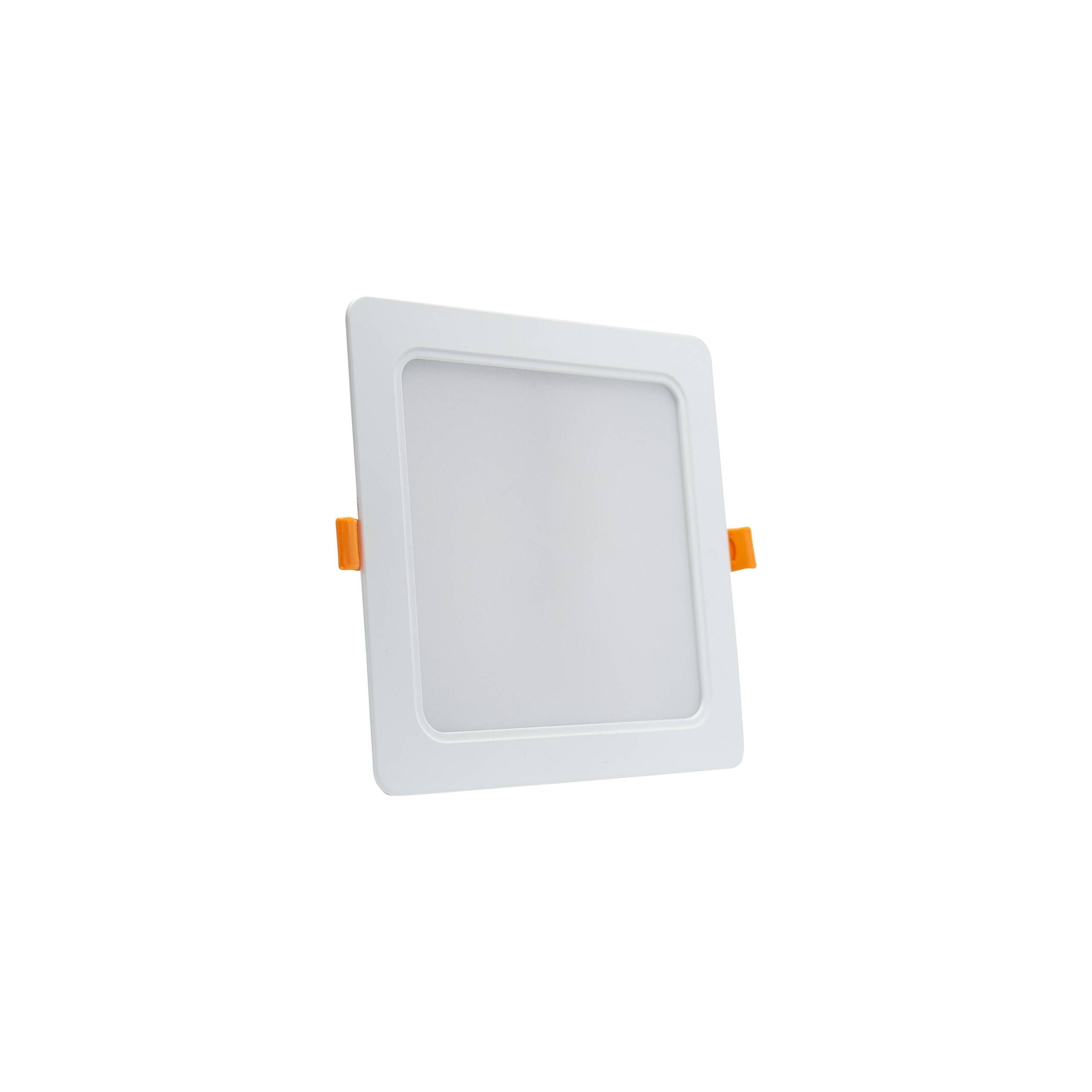 Spectrum LED Panel DURE 3 Einbauleuchte 18W eckig 2200lm Badezimmerleuchte IP54 Warmweiß 3000K