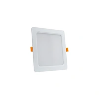Spectrum LED Panel DURE 3 Einbauleuchte 18W eckig 2200lm Badezimmerleuchte IP54 Warmweiß 3000K Spectrum LED Panel DURE 3 Einbauleuchte 18W eckig 2200lm Badezimmerleuchte IP54 Warmweiß 3000K
