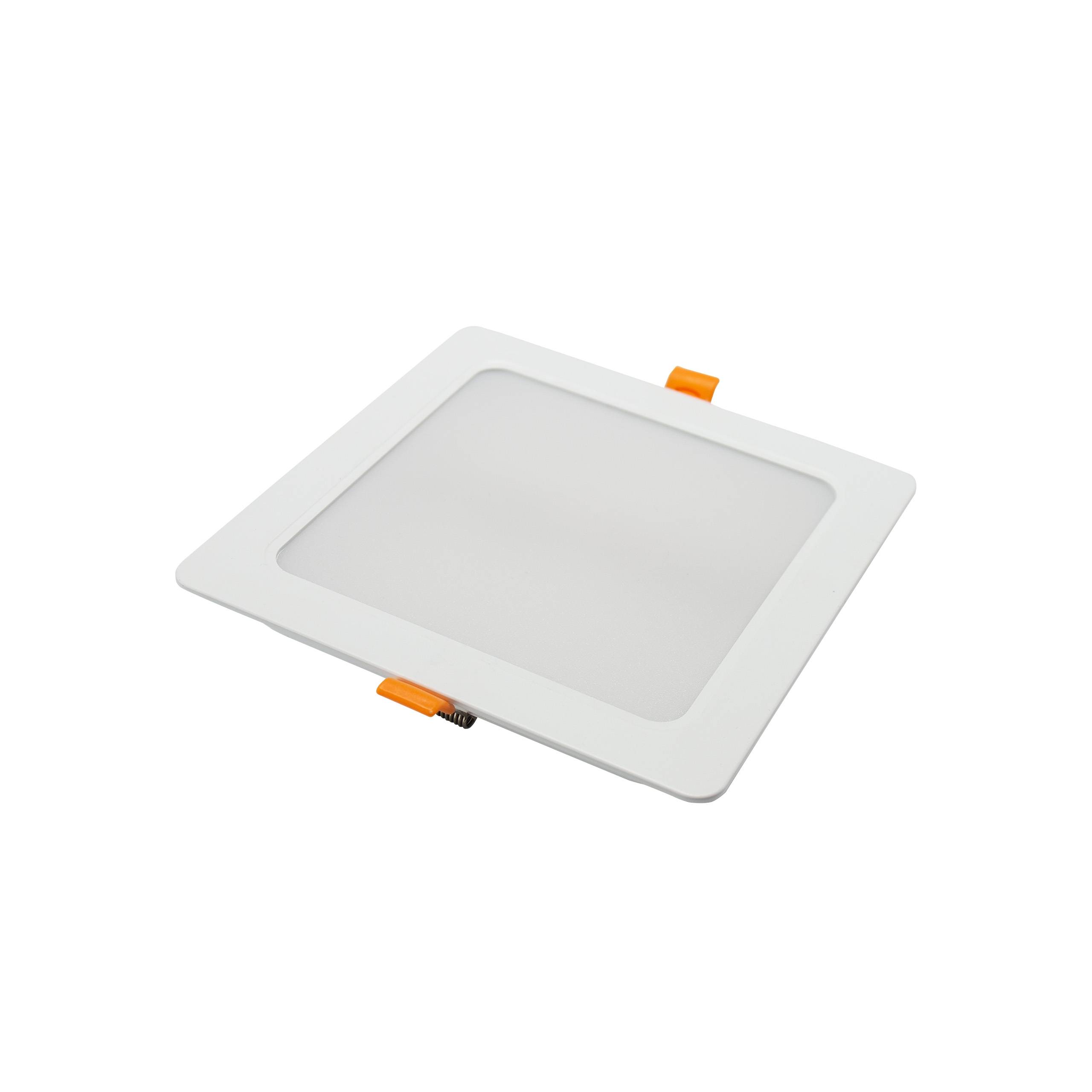 Spectrum LED Panel DURE 3 Einbauleuchte 18W eckig 2200lm Badezimmerleuchte IP54 Warmweiß 3000K
