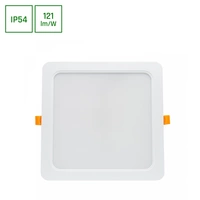 Spectrum LED Panel DURE 3 Einbauleuchte 24W eckig 2900lm Badezimmerleuchte IP54 Warmweiß 3000K Spectrum LED Panel DURE 3 Einbauleuchte 24W eckig 2900lm Badezimmerleuchte IP54 Warmweiß 3000K
