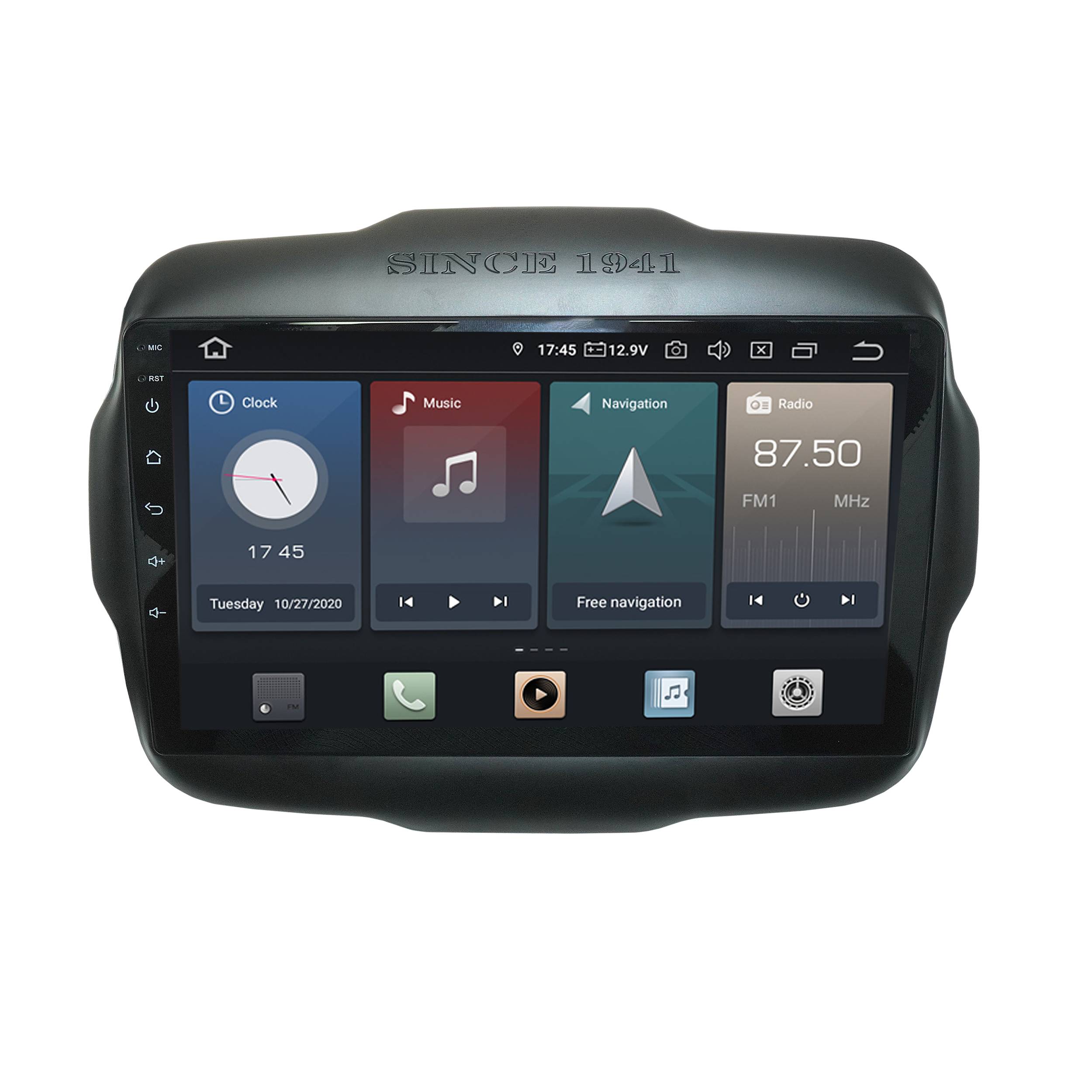 Für Jeep Renegade 9" Touch Android Autoradio GPS Navi CarPlay