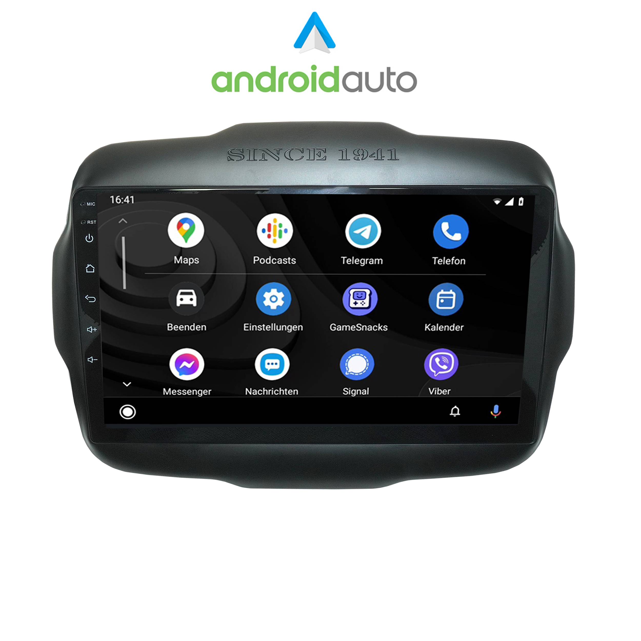 Für Jeep Renegade 9" Touch Android Autoradio GPS Navi CarPlay