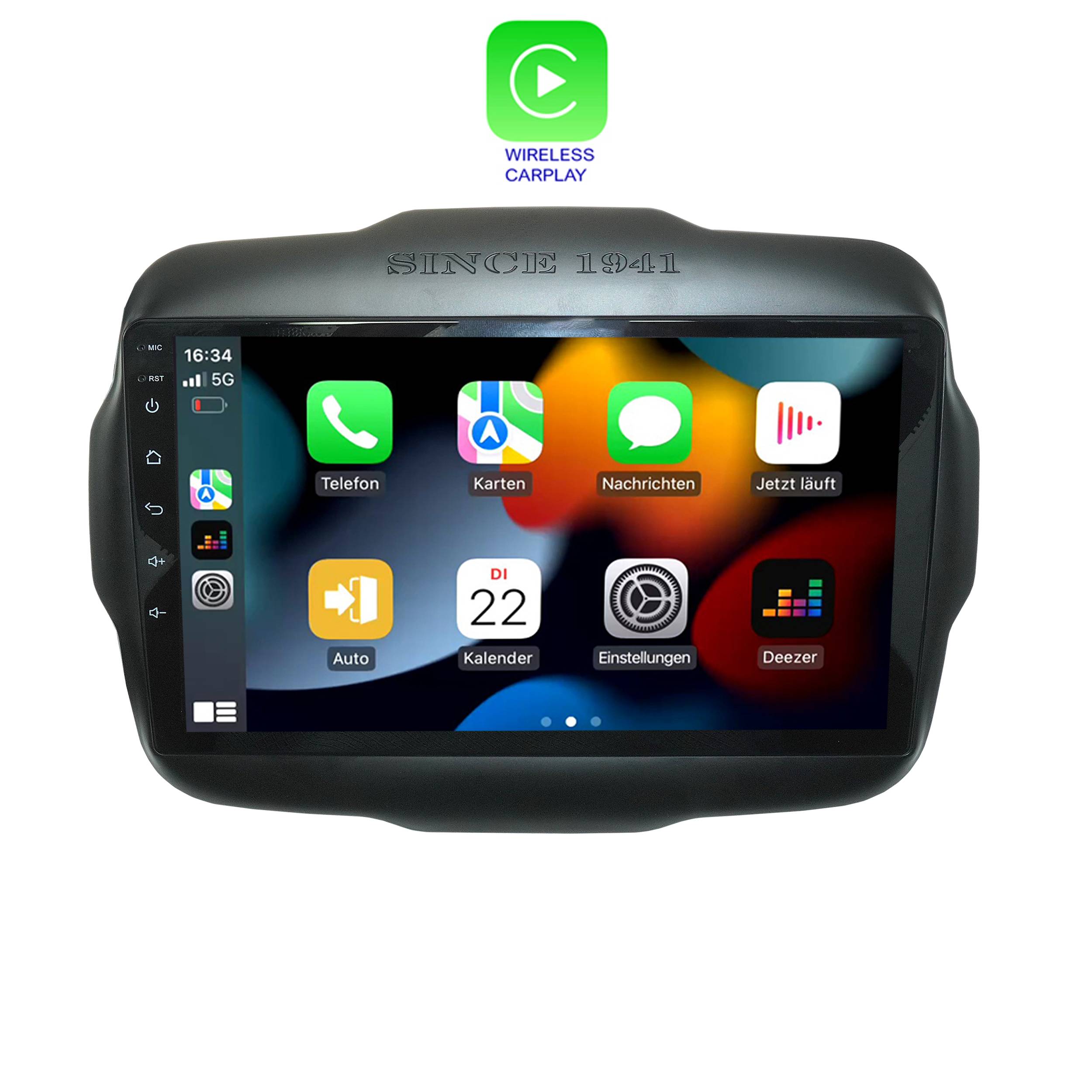 Für Jeep Renegade 9" Touch Android Autoradio GPS Navi CarPlay