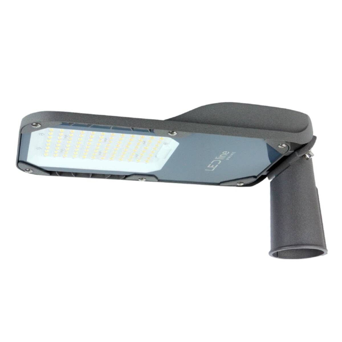 LED Straßenleuchte CAMINO 100W | IP66 Schutzart | 3000K Warmweißem Licht | 56,4 x 22 x 13,3 cm