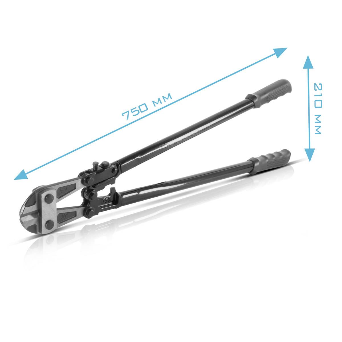 STAHLWERK Bolzenschneider 30“ Chrom-Vanadium Profi-Bolzenschere, Stahlschneider