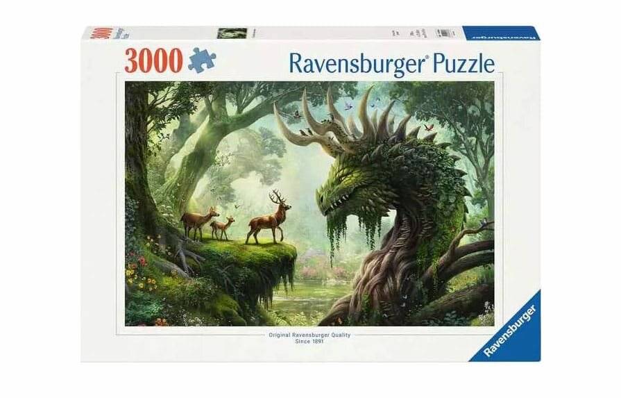 Original Ravensburger Quality Puzzle Der Walddrache erwacht (3000 Teile)