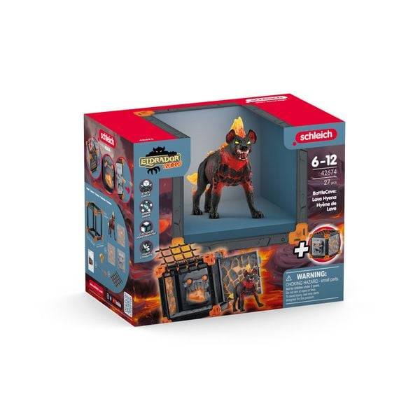 Schleich® ELDRADOR CREATURES 42674 BattleCave Lavahyäne