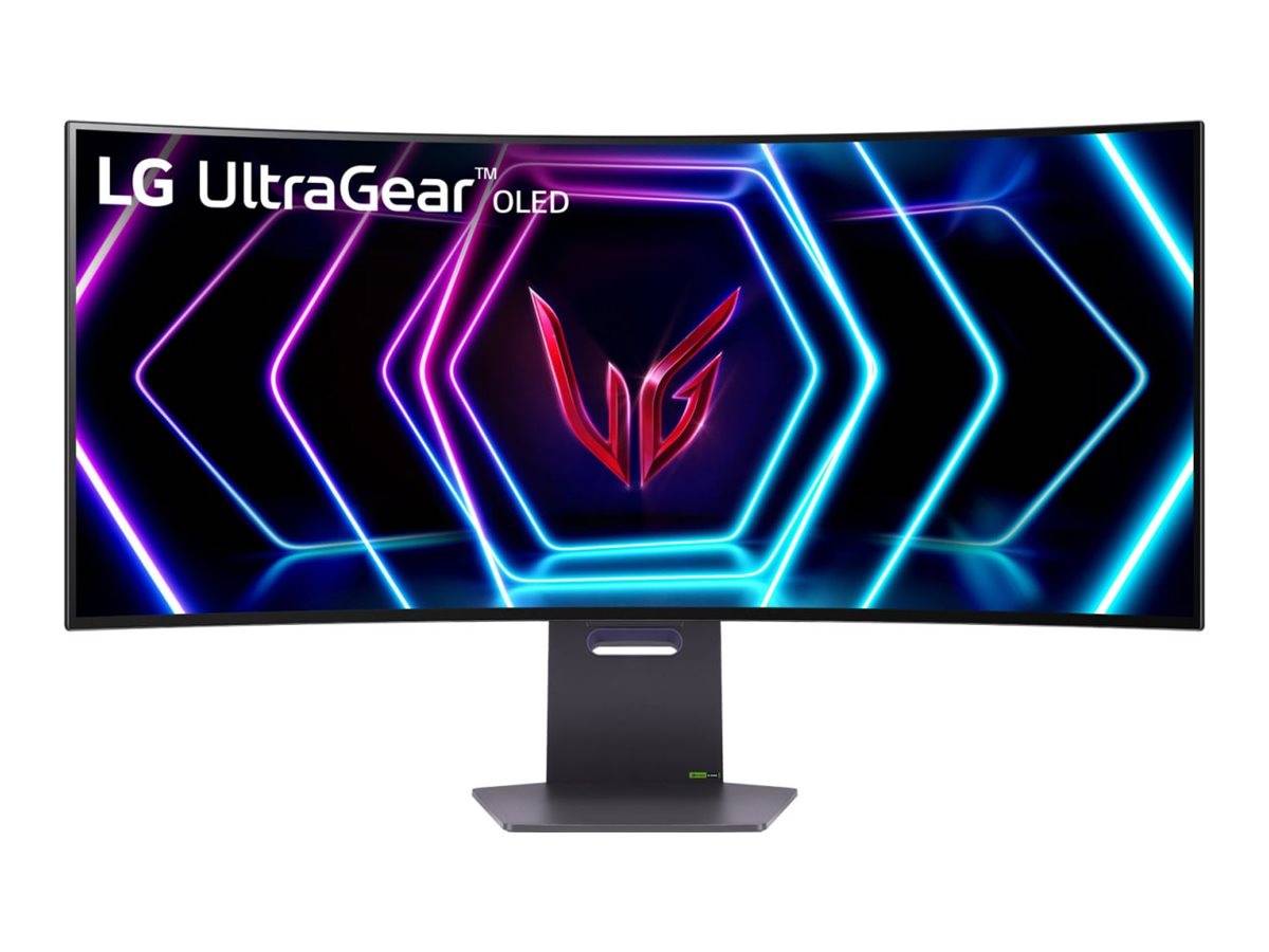 LG UltraGear 39GS95QE-B - OLED-Monitor - Gaming - gebogen - 99.1 cm (39"")