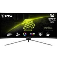 MSI MAG 345CQRDE - LED-Monitor - Gaming - gebogen - 86.4 cm (34"")