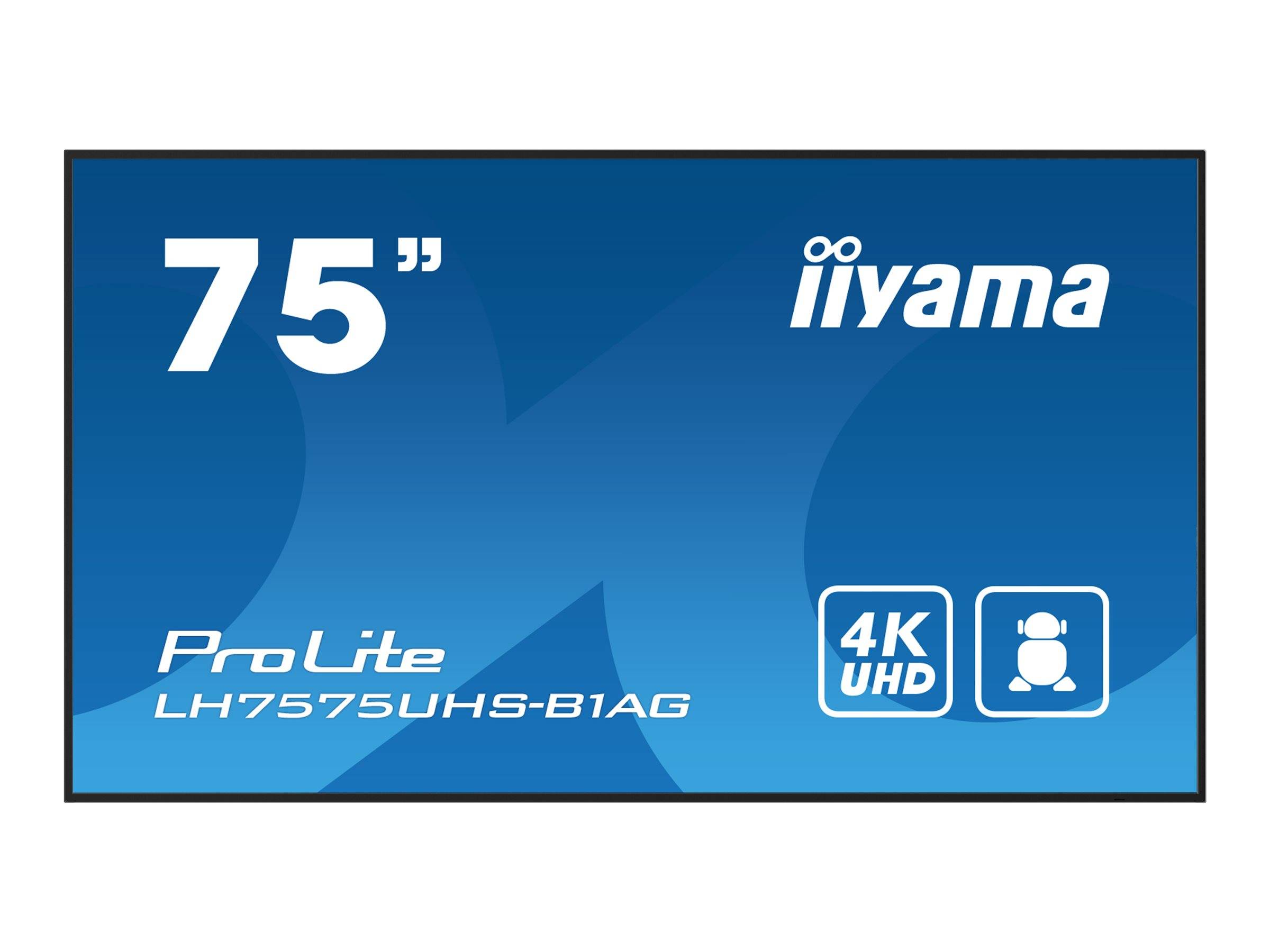 iiyama ProLite LH7575UHS-B1AG - 189.3 cm (75"")