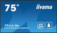 iiyama ProLite LH7565UHSB-B1 - 190 cm (75"") Diagonalklasse (189.2 cm (74.5"")