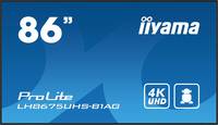 iiyama ProLite LH8675UHS-B1AG - 218 cm (86"") Diagonalklasse (217.4 cm (85.6"")
