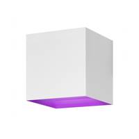 Hombli HBWL-0209, Oberfläche, Cube, 2 Glühbirne(n), 6500 K, IP54, Weiß