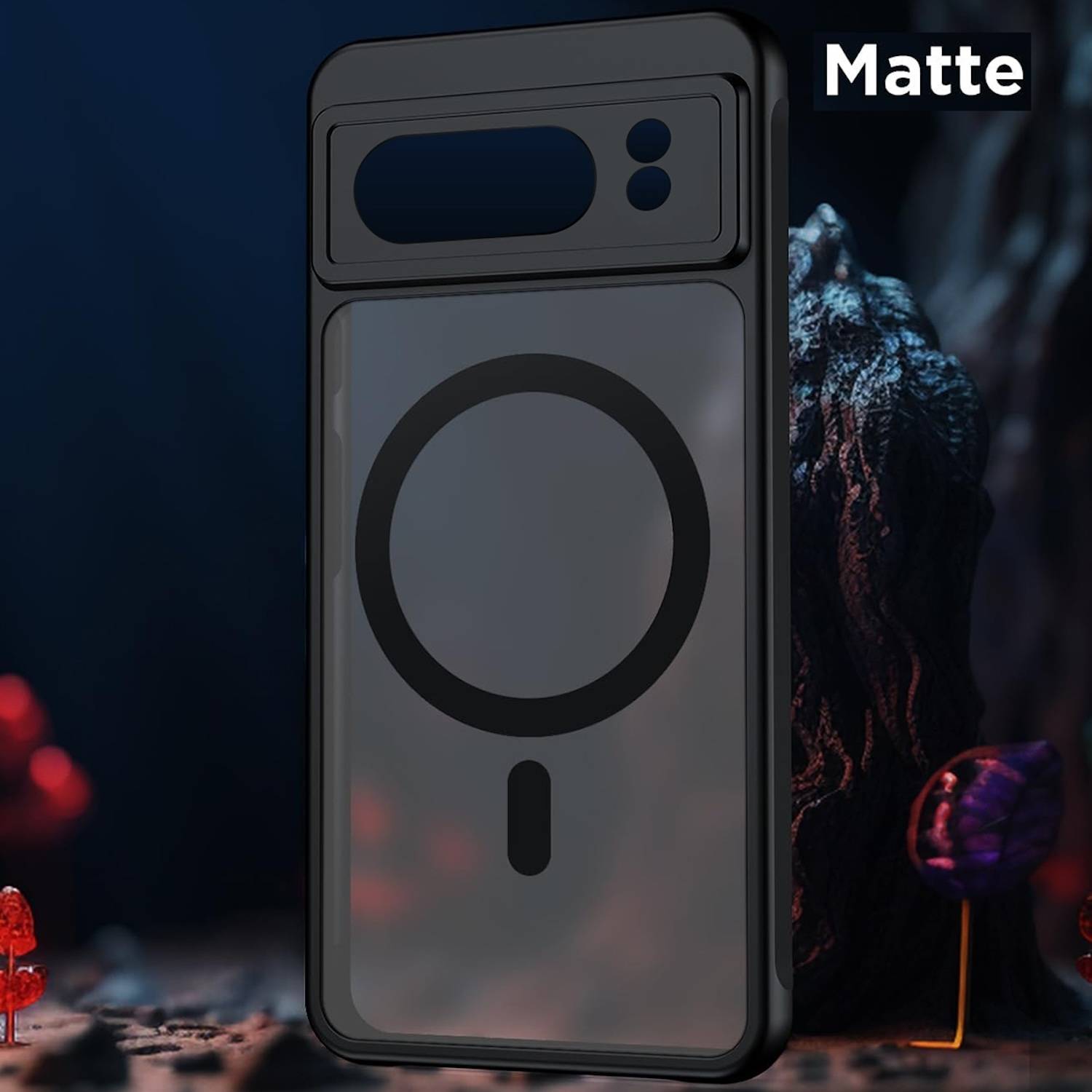 Für Google Pixel 9 Pro MagSafe ultra dünn PC / TPU Silikon Hülle Case