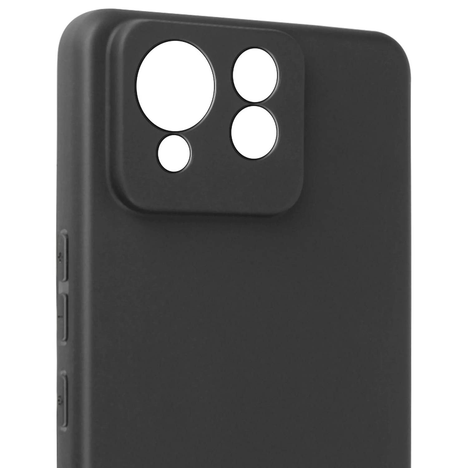 Für Asus Zenfone 11 Ultra Silikon TPU Schutz Hülle Case dünn Schwarz