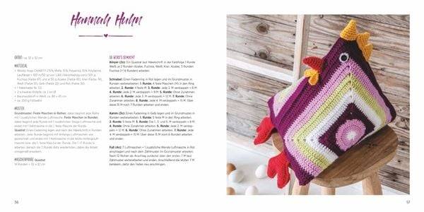Woolly Hugs Lustige Tierkissen häkeln