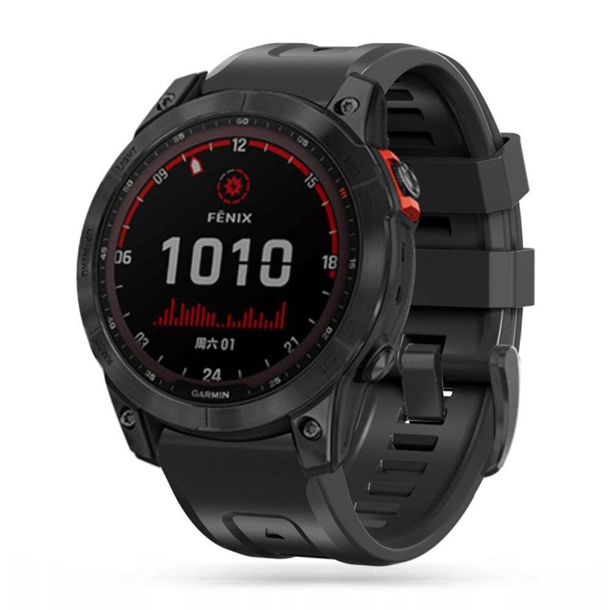 Tech-Protect IconBand für Garmin Fenix 5 / 6 / 6 Pro / 7 – Schwarz