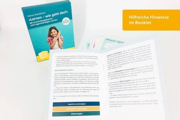 »Lernen, wie geht das?« – 40 Lernstrategiekarten zum eigenständigen Lernen