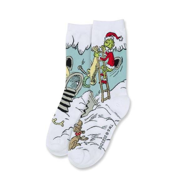 Grinch Socken "Auf frischer Tat", Gr. 36-41