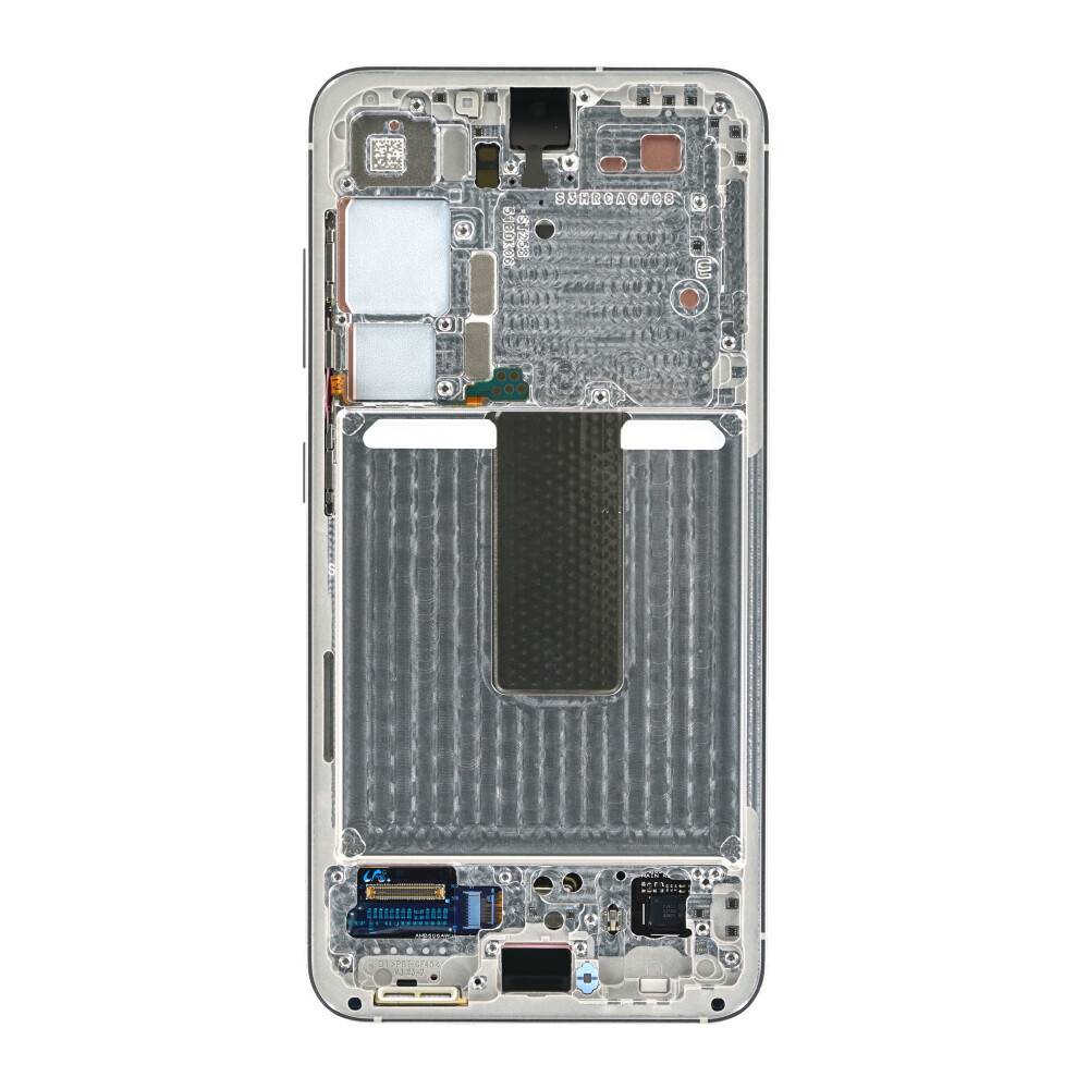 Original LCD + Rahmen für Samsung S23 Galaxy S911 lime GH82-30481F