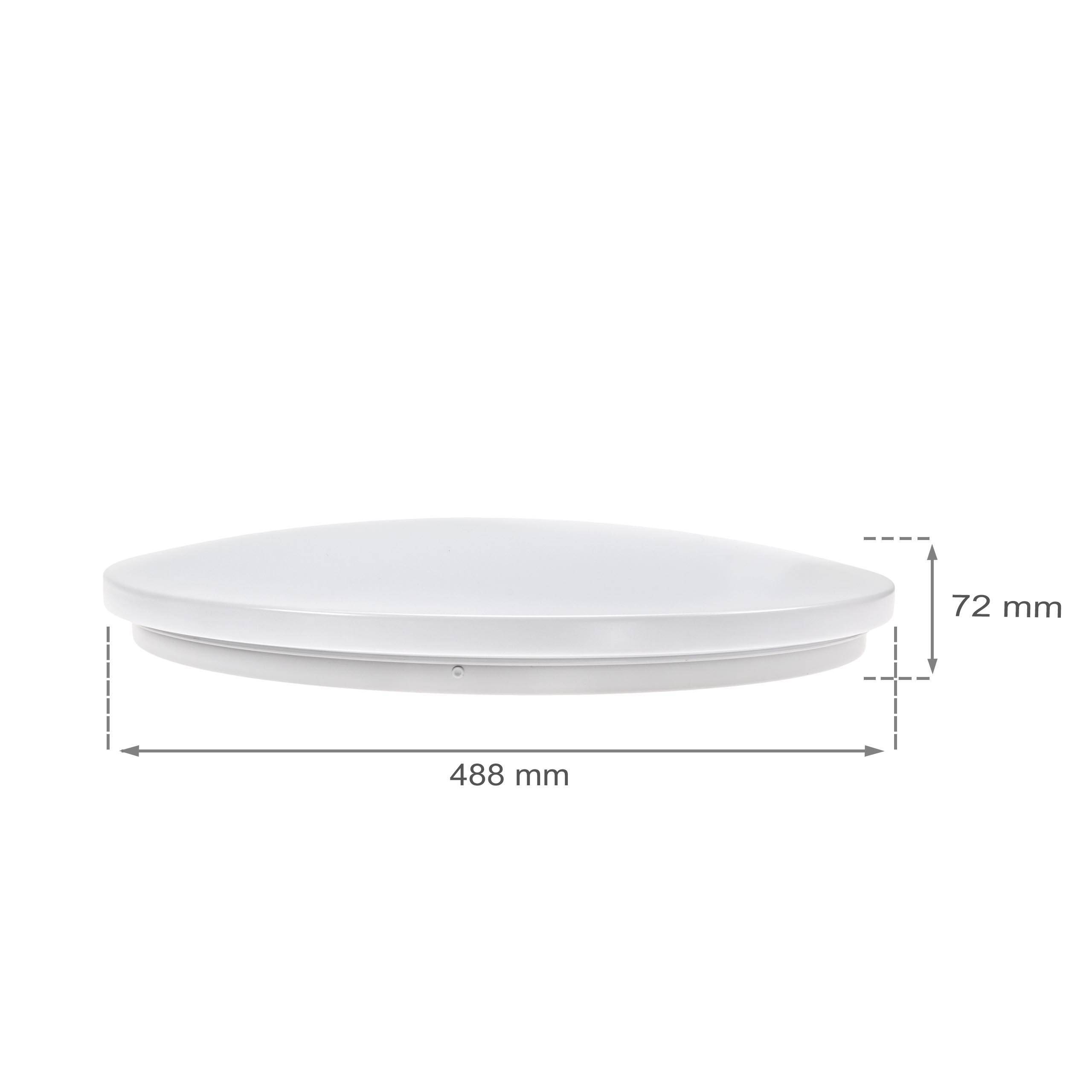 Spectrum LED NYMPHEA Smart Home Deckenleuchte 36W 2840lm rund weiß Alexa Google Tuya 2700K-6500K DIMMBAR