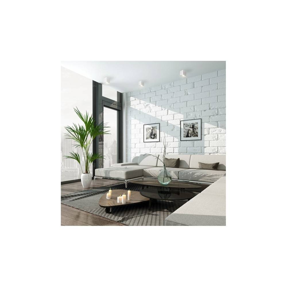 Spectrum LED Chloe GU10 schwenkbar weiß Deckenleuchte IP20 downlight max.10W eckig