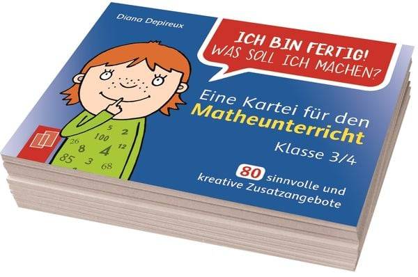 Ich bin fertig! Was soll ich machen? Eine Kartei für den Matheunterricht - Klasse 3/4