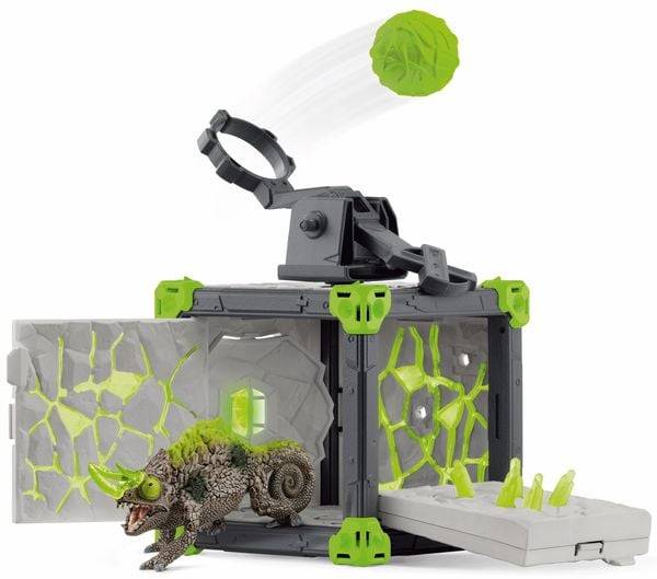 Schleich® ELDRADOR CREATURES 42677 BattleCave Steinchamäleons