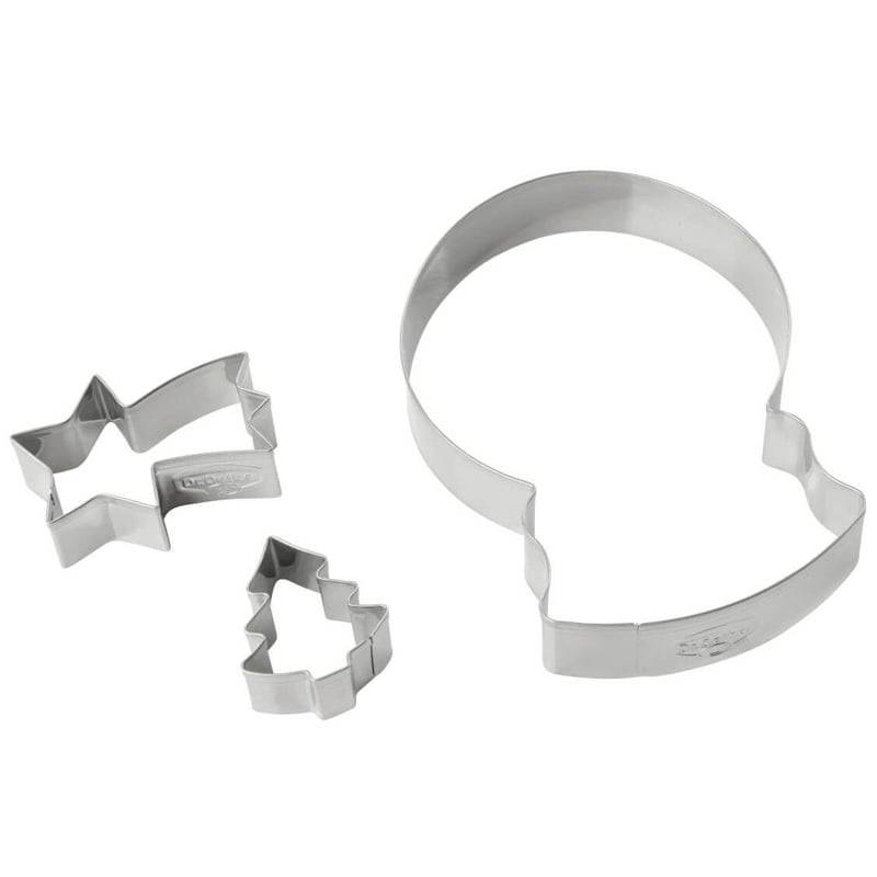 Dr. Oetker Schneekugel Ausstecher 3-tlg.