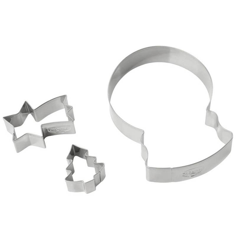 Dr. Oetker Schneekugel Ausstecher 3-tlg.