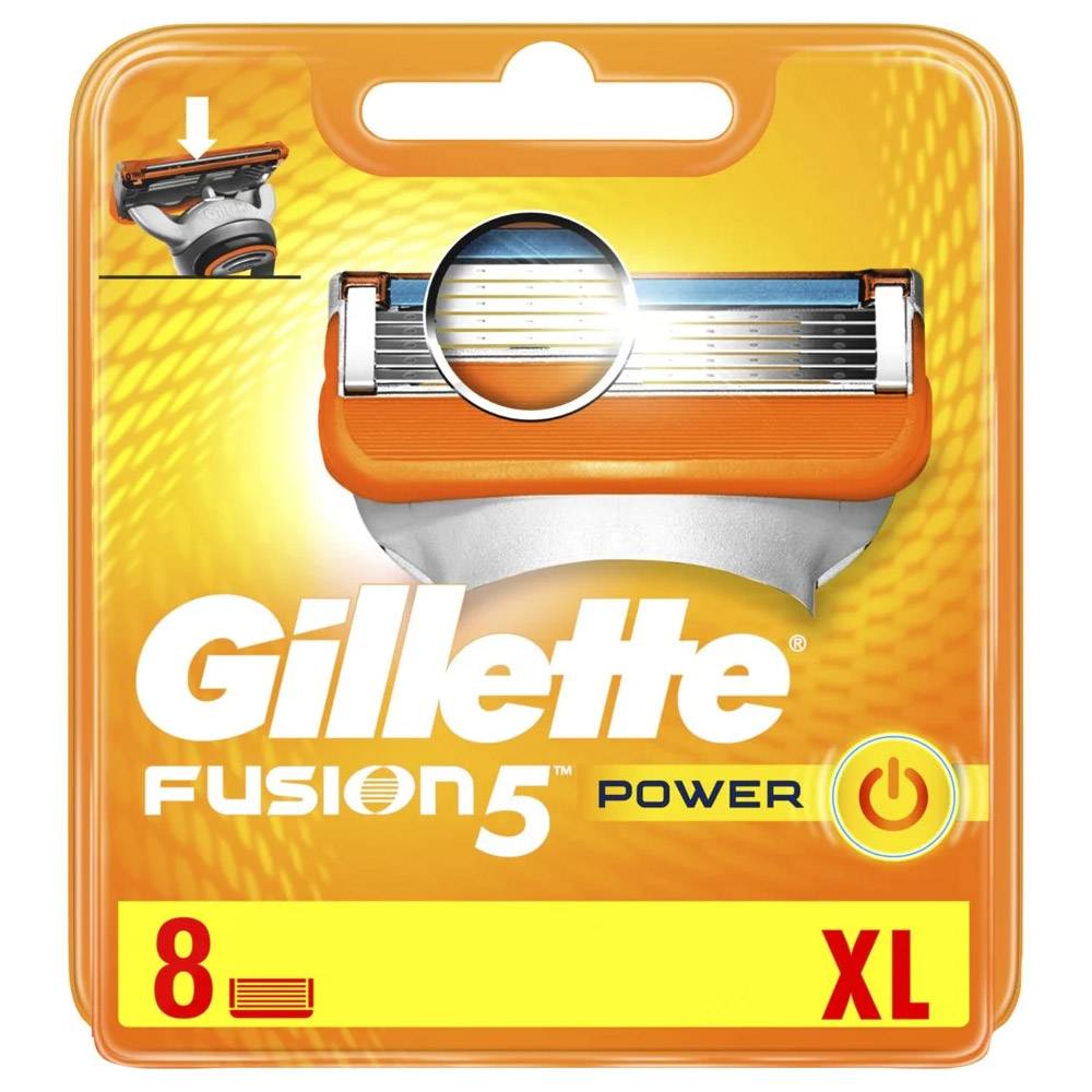 Gillette Fusion Power Systemklingen 8 Stk.