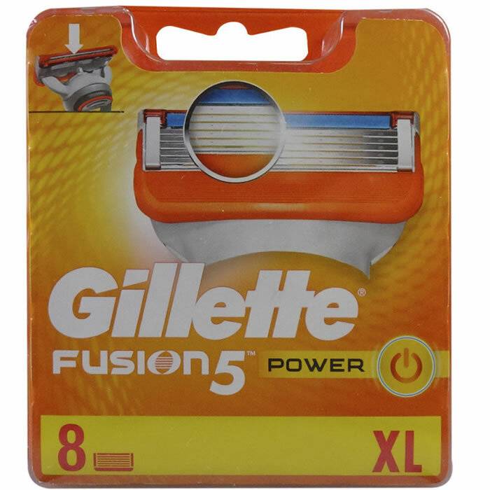 Gillette Fusion5 Power Ersatzklingen 8er-Pack
