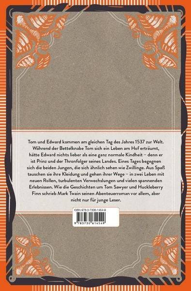 Prinz und Bettelknabe. Vollständige, ungekürzte Ausgabe