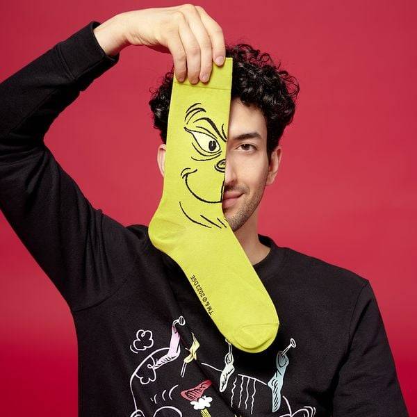 Grinch Socken "Merry Grinchmas", Gr. 41-46