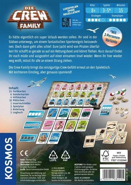 KOSMOS 684495 - Die Crew Family, Familienspiel