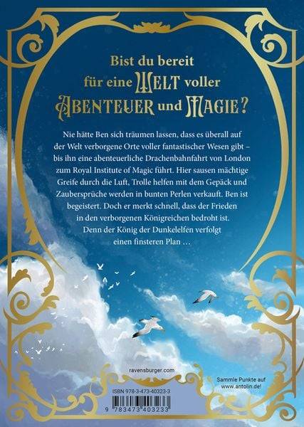 Royal Institute of Magic, Band 1: Die Hüter der verborgenen Königreiche (spannendes Fantasy-Abenteuer ab 10 Jahre)